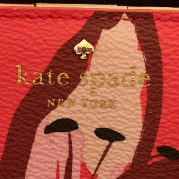 SOLD NEW Coral Kate Spade Floral Stacy Wallet - Picture 8 of 8